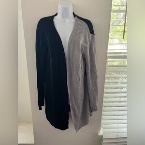 Source Unknown Black and Gray Women's Cardigan